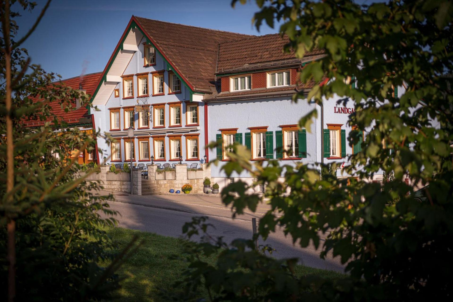 Landgasthaus Neues Bild, Eggerstanden Appenzell Exterior foto